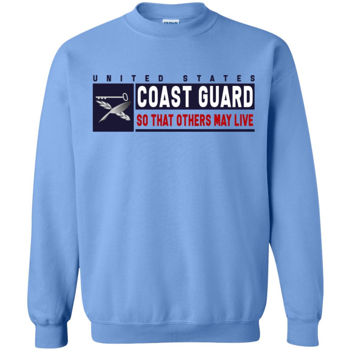USCG CULINARY SPECIALIST CS Logo- So that others may live Long Sleeve - Pullover Hoodie-TShirt-USCG-Veterans Nation
