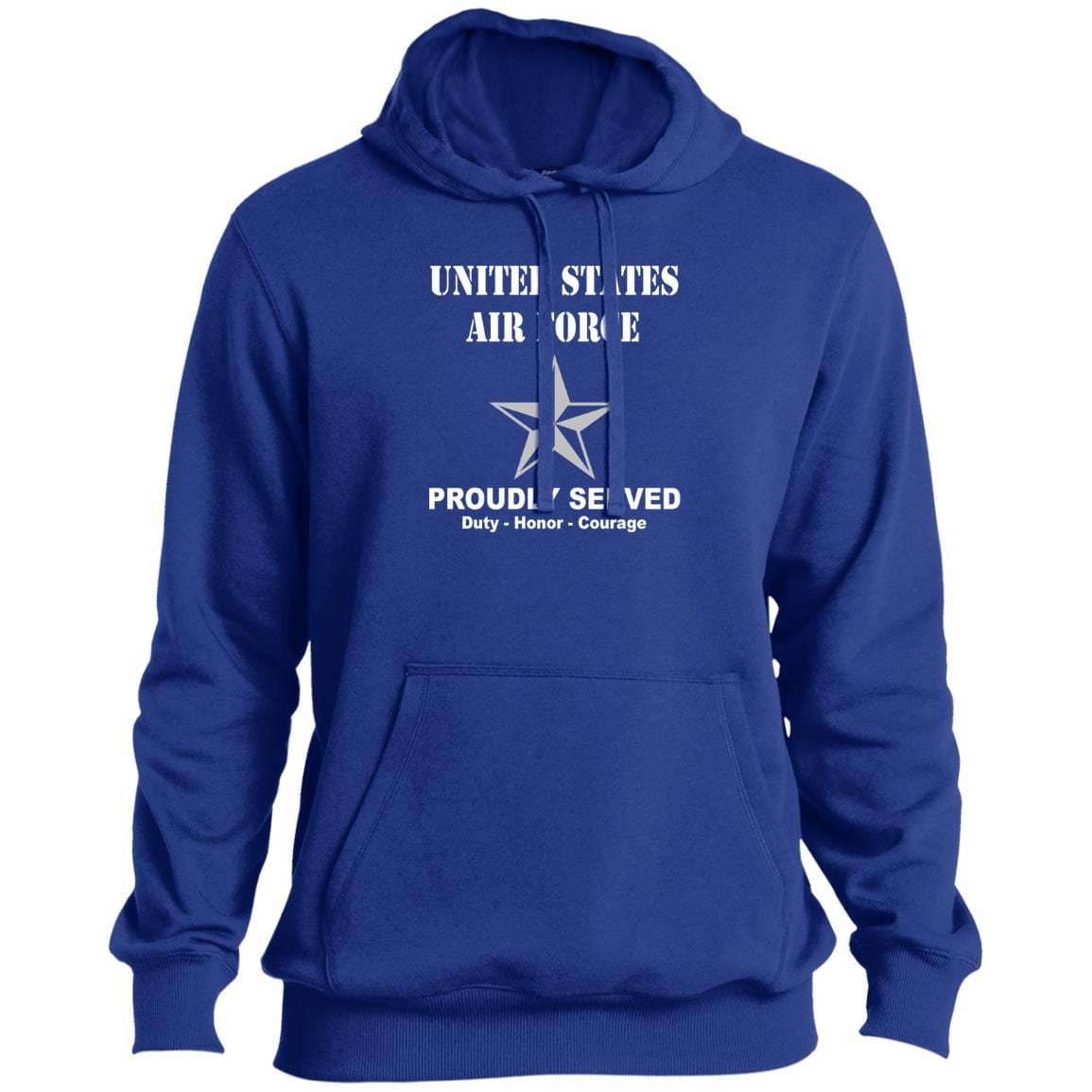 US Air Force O-7 Brigadier General Brig O7 General Officer Ranks T shirt Sport-Tek Tall Pullover Hoodie - T-Shirt-TShirt-USAF-Veterans Nation
