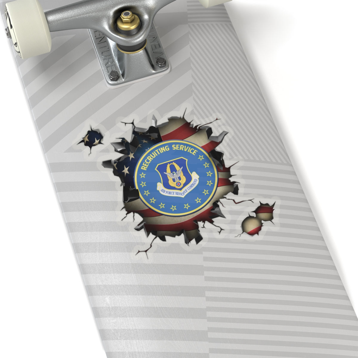 US air force reserve recruiting service 3D Break Effect Stickers
