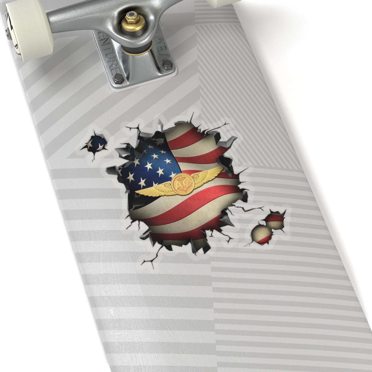 US Navy Naval Aircrew Warfare Specialist 3D Break Effect Stickers
