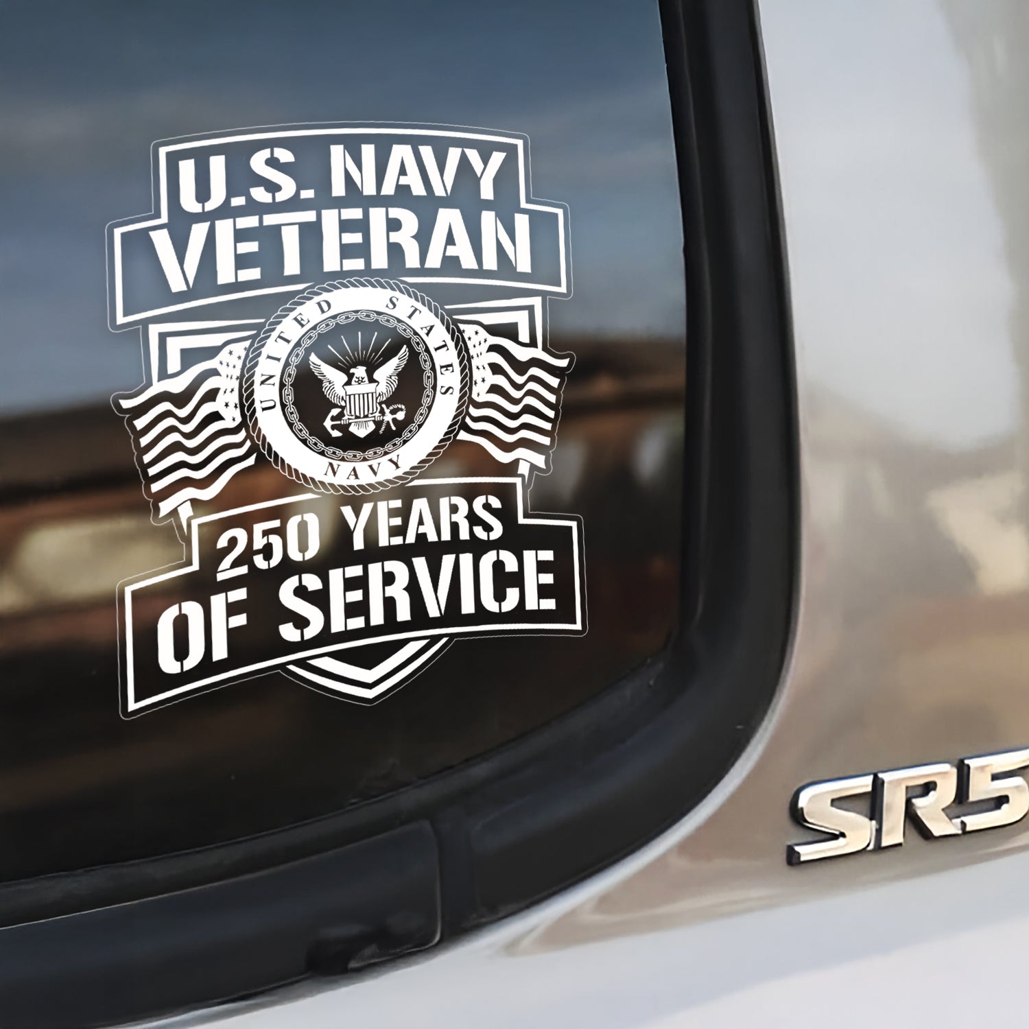 US NAVY 250 Years Of Service Stickers