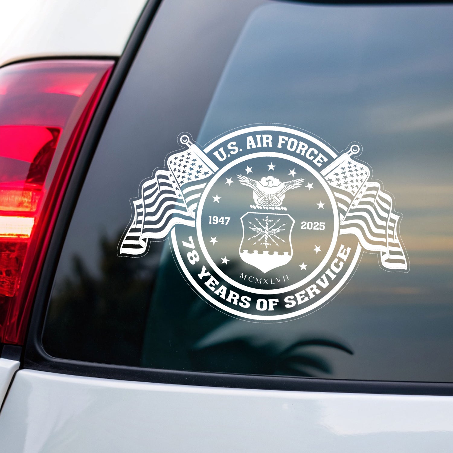 USAF 78 Years Of Service Stickers