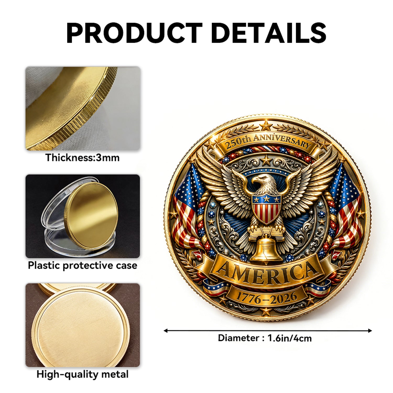 Personalized Marine Corps Coin Custom Rank Name Gift