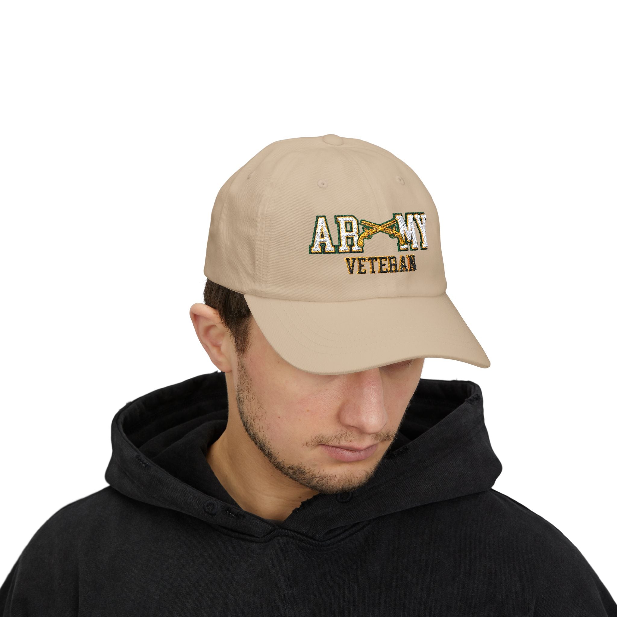 US ARMY Military Police Veteran Embroidered Classic Dad Cap