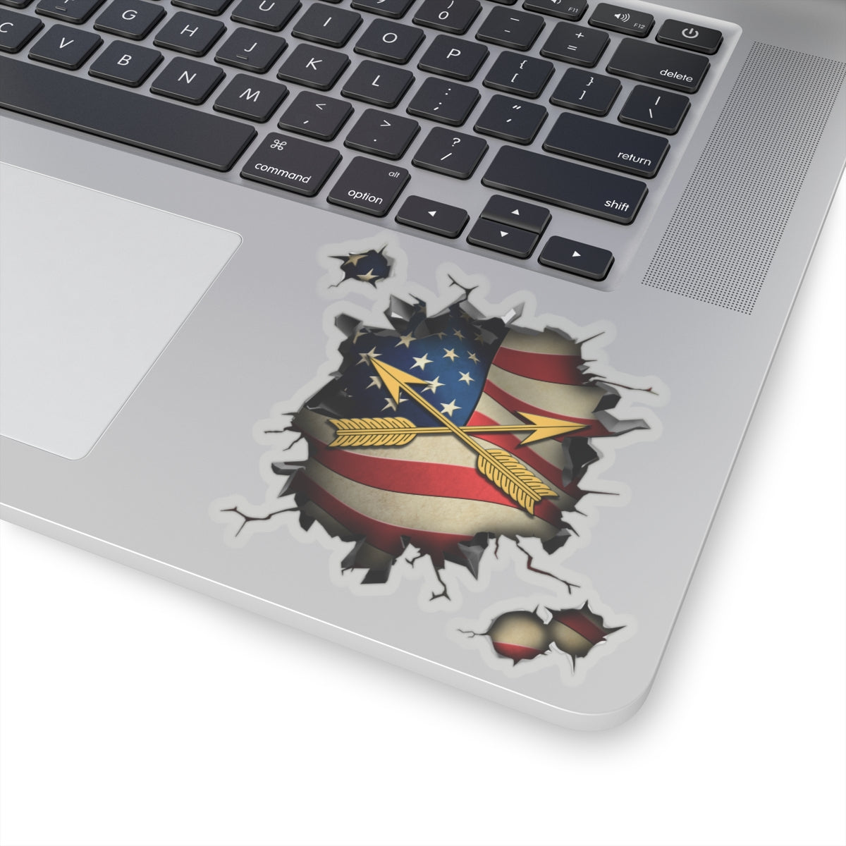 US Army Special Forces (USASFC) 3D Break Effect Stickers