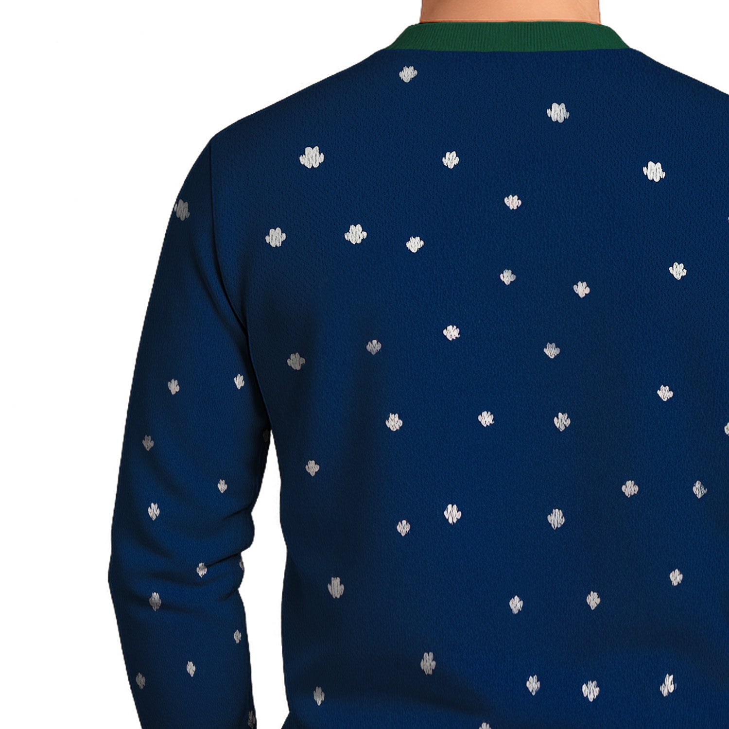 Personalized US Navy Christmas Ugly Sweater TUST16