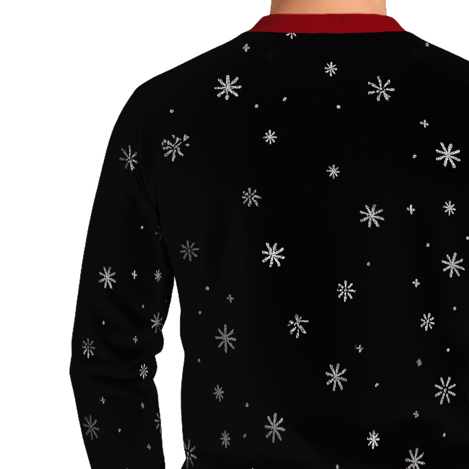 US Navy Santa Christmas Ugly Sweater