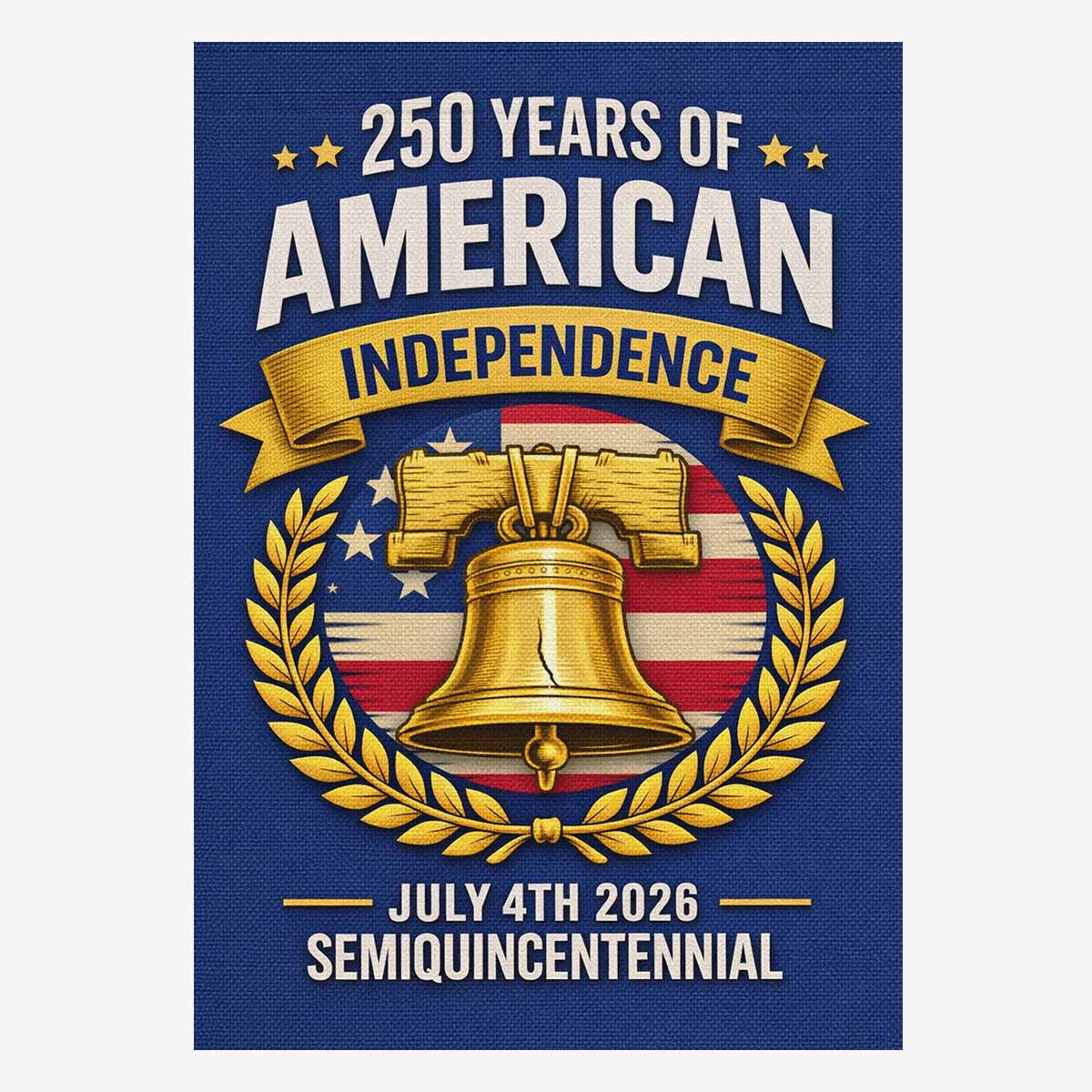 July 4th 2026 House Flag 250 Years American Independence Decor