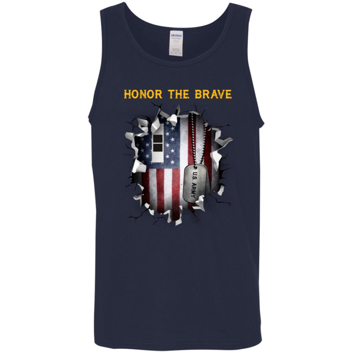 US Army W-2 Chief Warrant Officer 2 W2 CW2 Warrant Officer - Honor The Brave Front Shirt