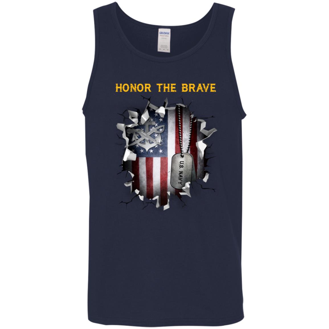 Navy Special Warfare Boat Operator Navy SB - Honor The Brave Front Shirt