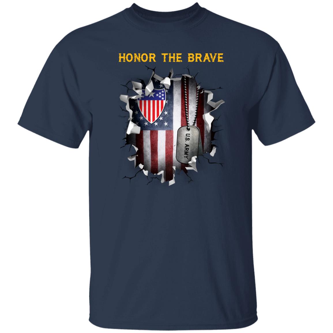 US Army Adjutant General  - Honor The Brave Front Shirt