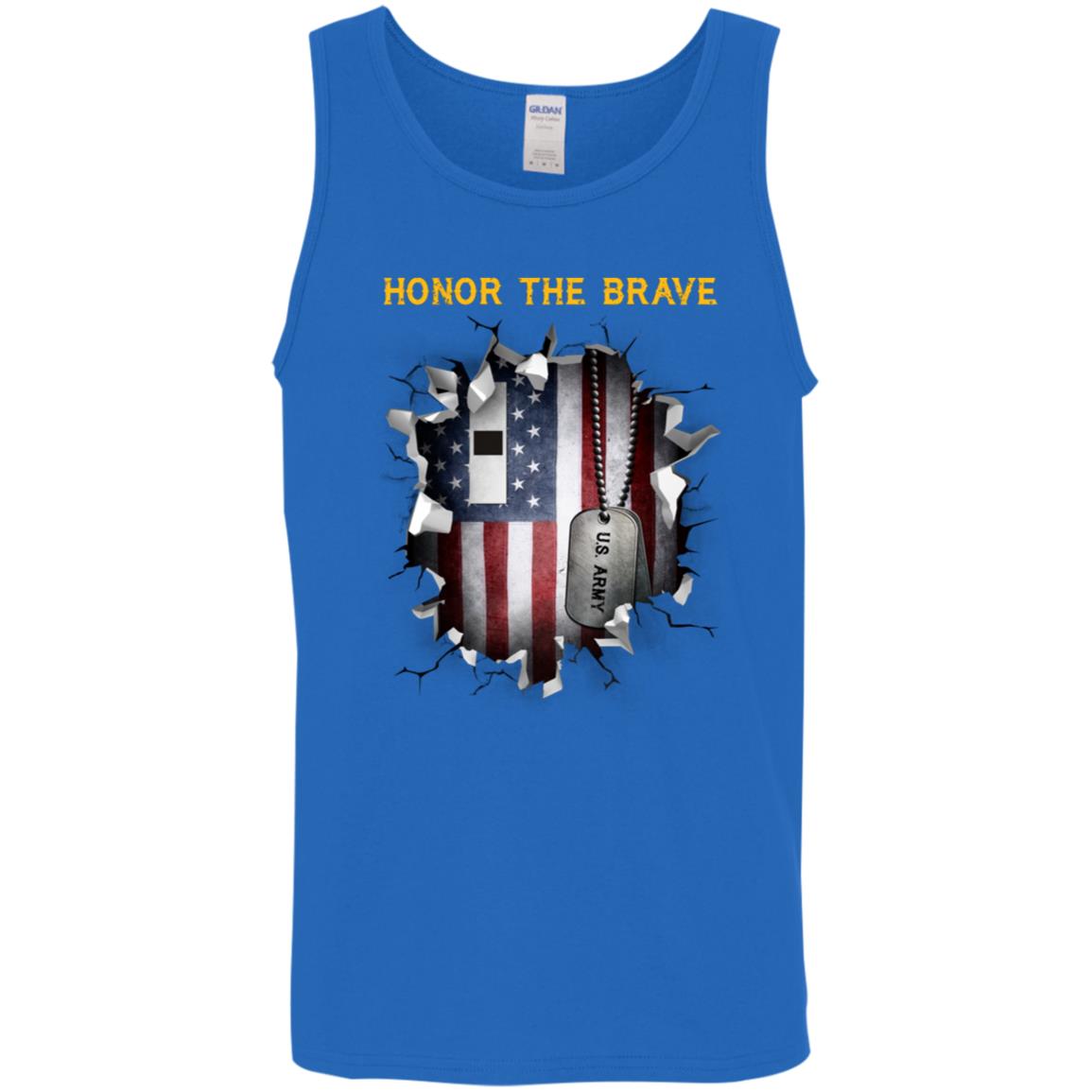 US Army W-1 Warrant Officer 1 W1 WO1 Warrant Officer - Honor The Brave Front Shirt