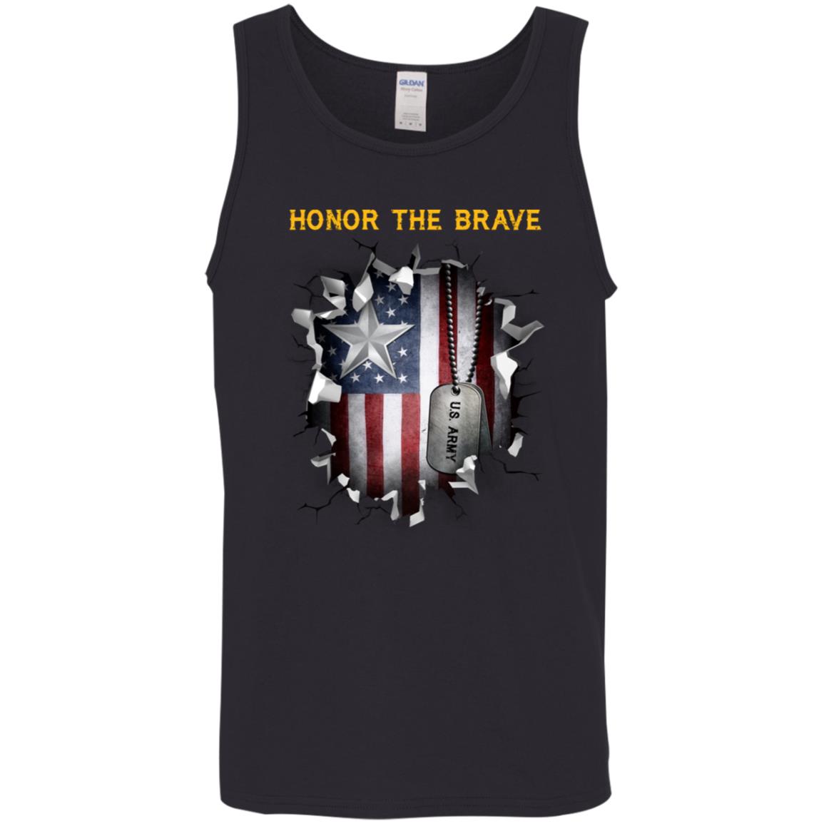 US Army O-7 Brigadier General O7 BG General Officer - Honor The Brave Front Shirt