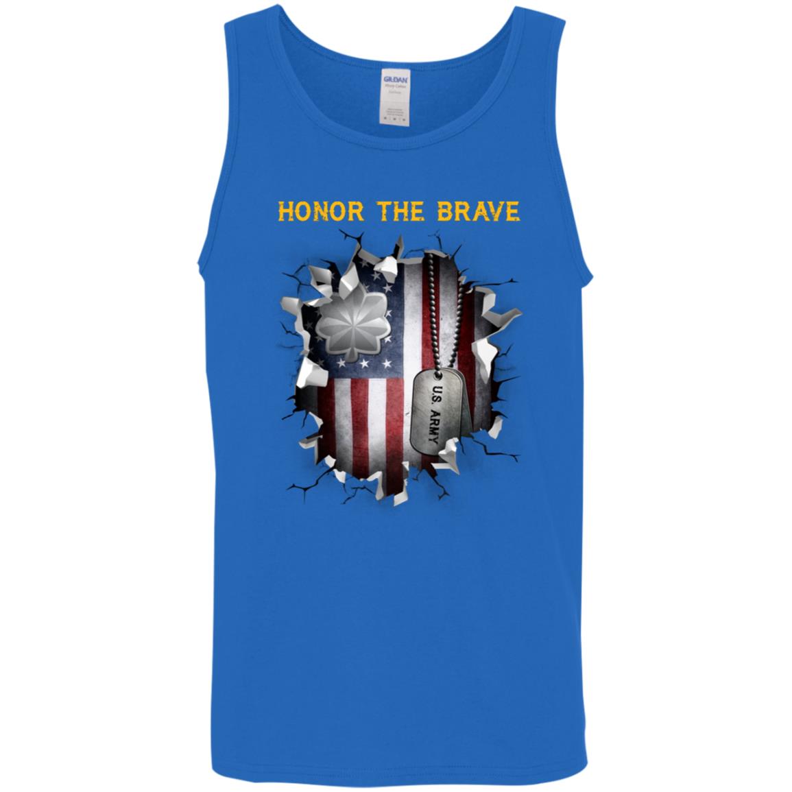 US Army O-5 Lieutenant Colonel O5 LTC Field Officer - Honor The Brave Front Shirt