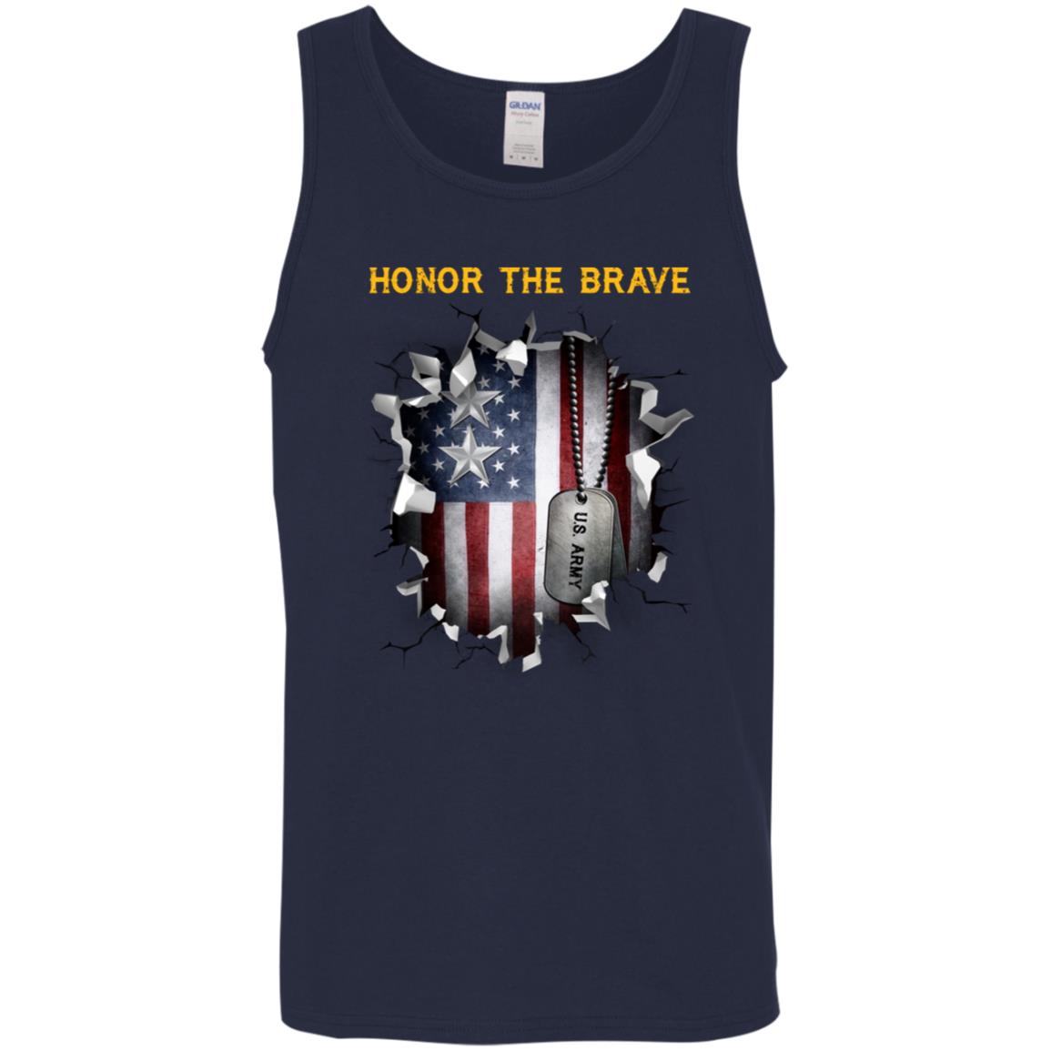 US Army O-8 Major General O8 MG General Officer - Honor The Brave Front Shirt