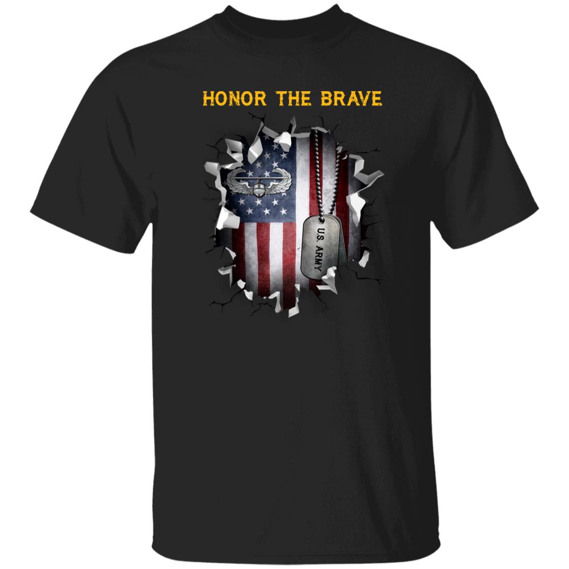 us army Air Assault  - Honor The Brave Front Shirt