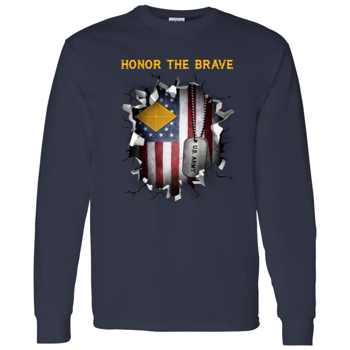 US Army Finance Corps  - Honor The Brave Front Shirt