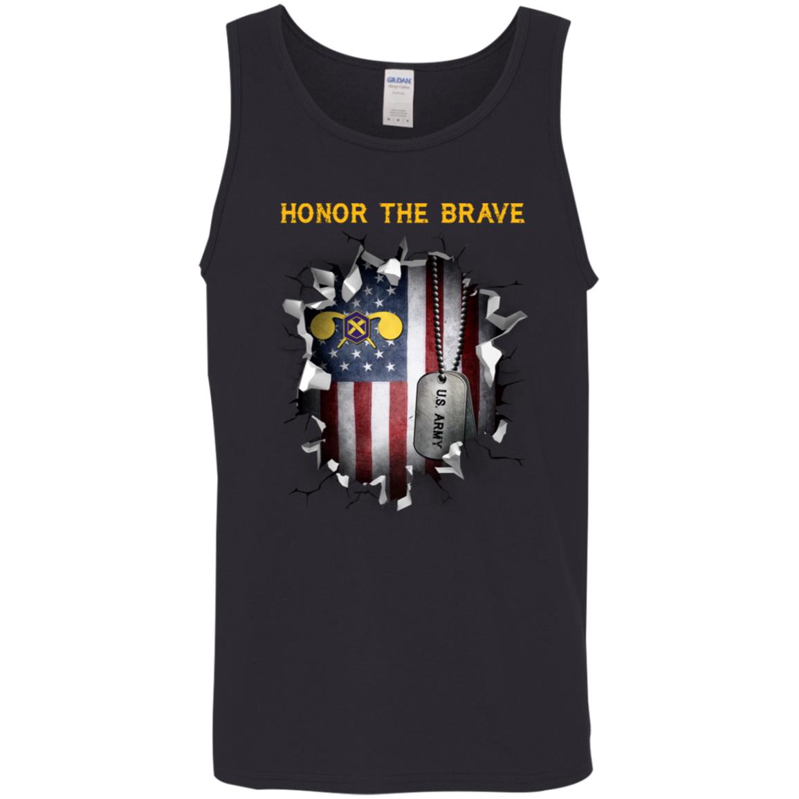 US Army Chemical Corps  - Honor The Brave Front Shirt