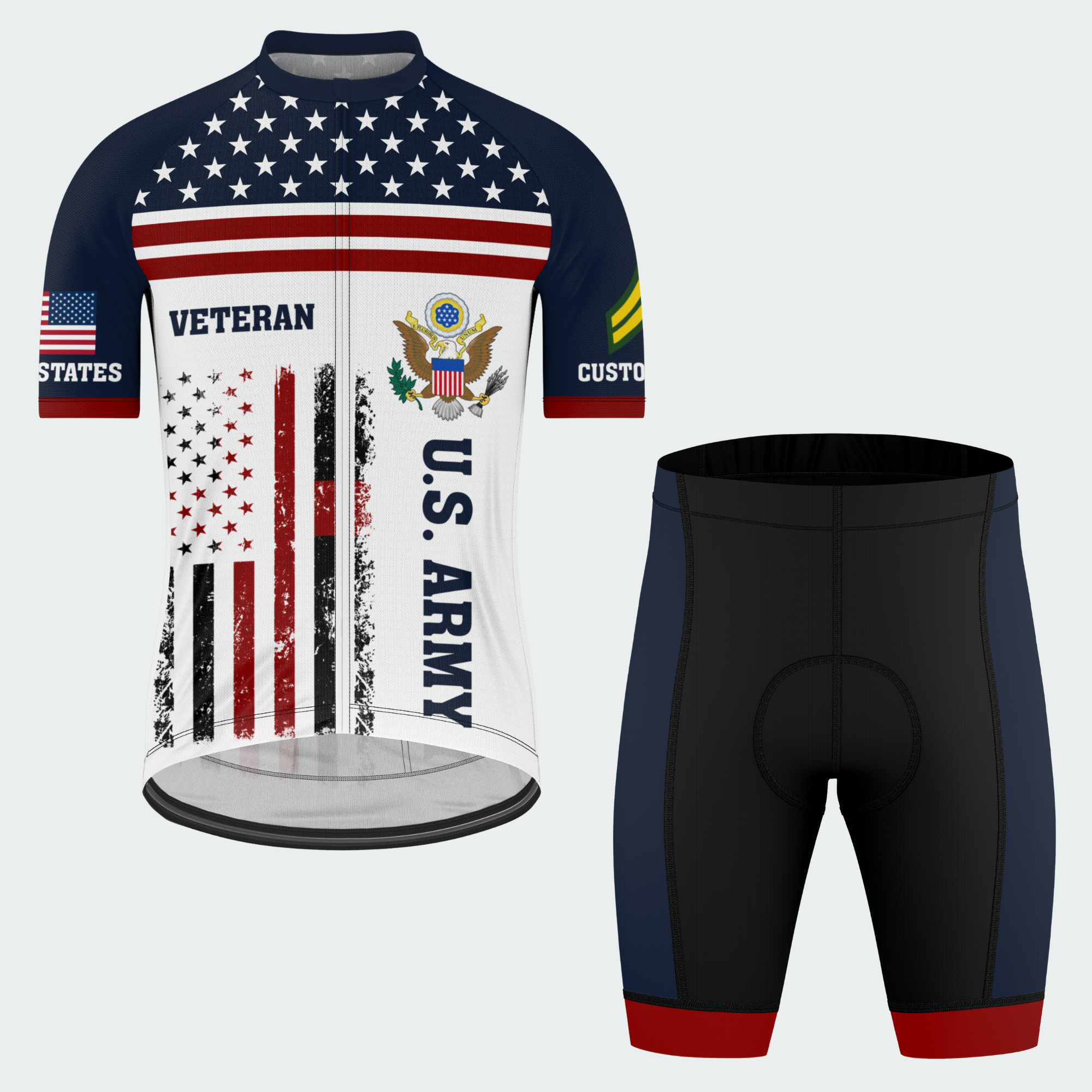 Men’s USA Veteran Honor Cycling Jersey & Kit