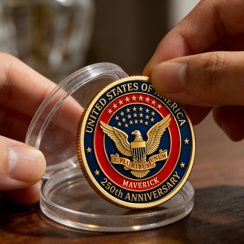 U.S. Military 250th Anniversary Custom Coin