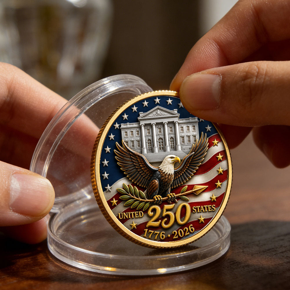 United States of America 250th Anniversary Challenge Coin