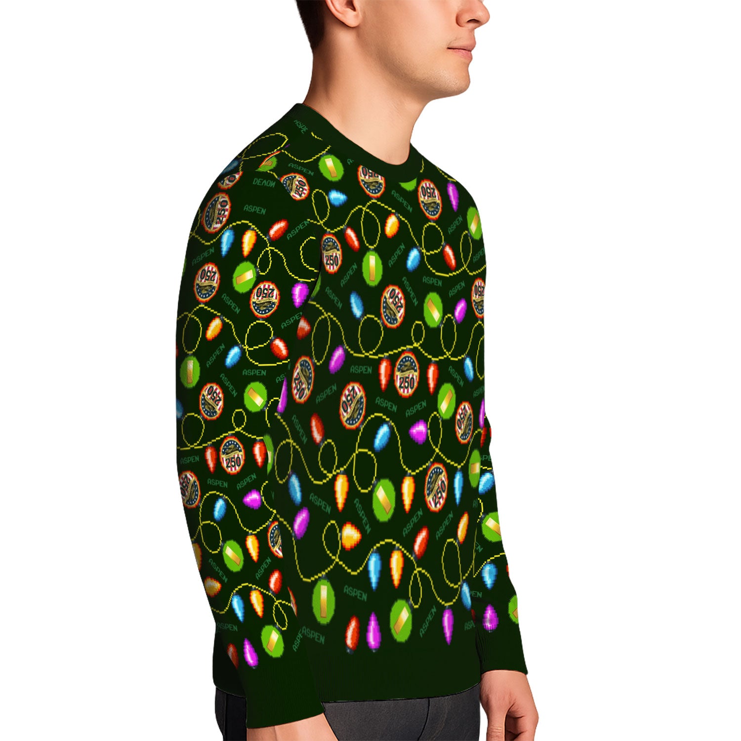 Custom Ranks And Text US Army Ugly Christmas Sweater for Women Men KAUST02