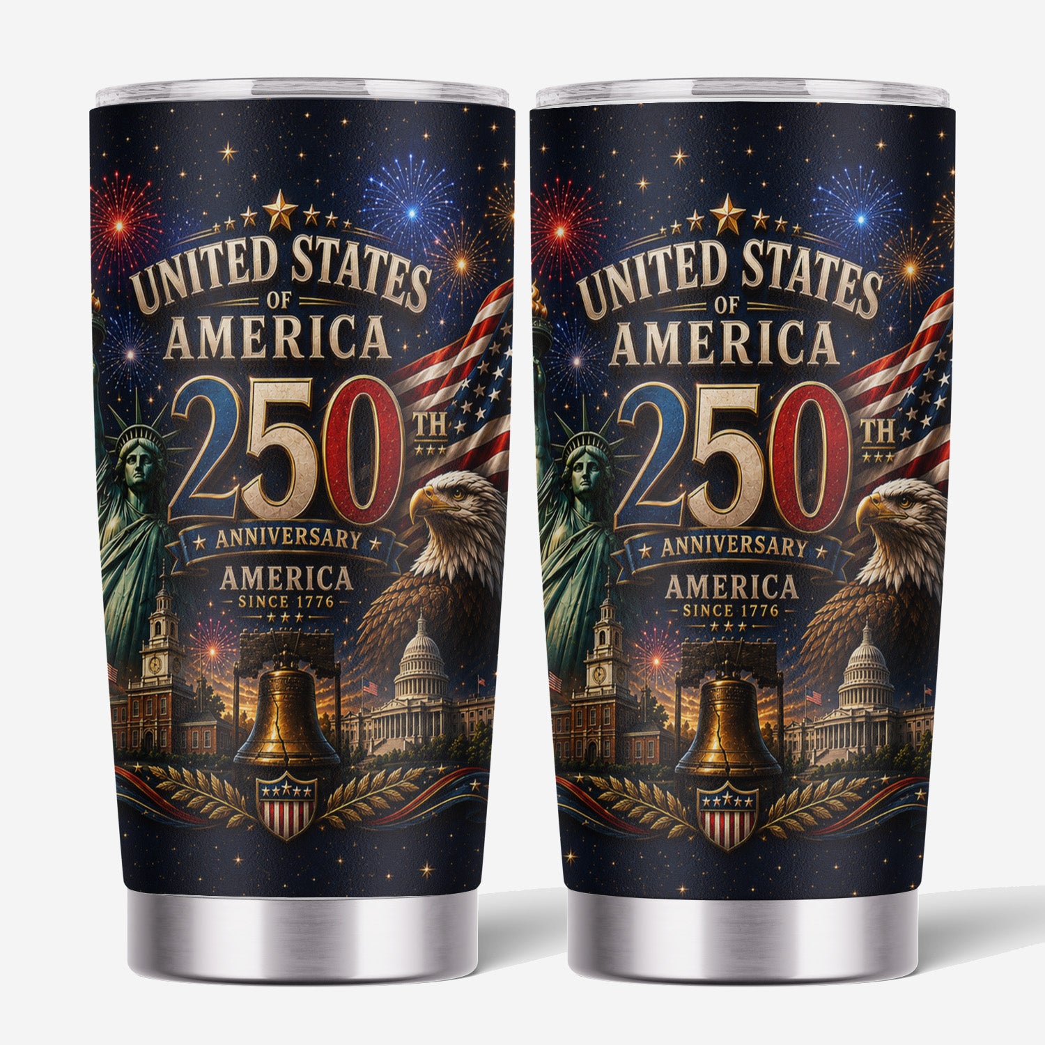 USA 250th Anniversary Eagle Liberty 20oz Tumbler
