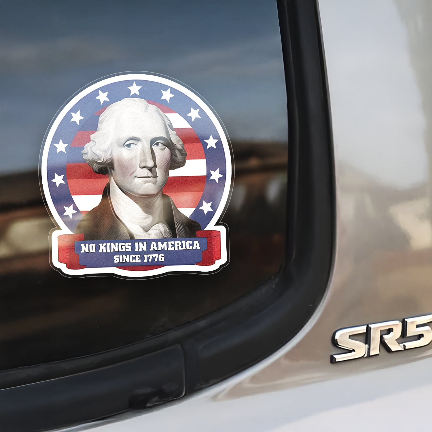 No Kings In America Since 1776 Stickers