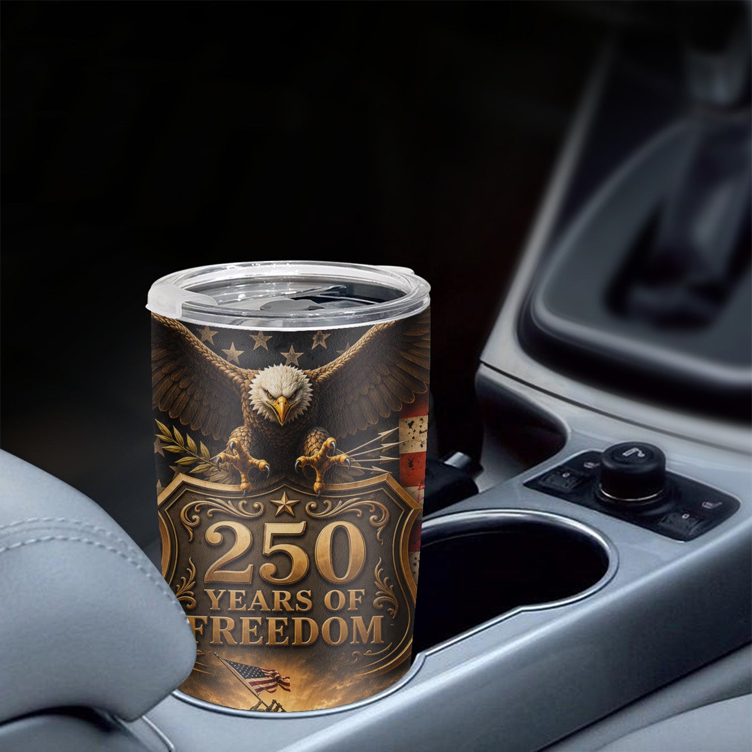 USA 250th Eagle Liberty Bell 20oz Tumbler