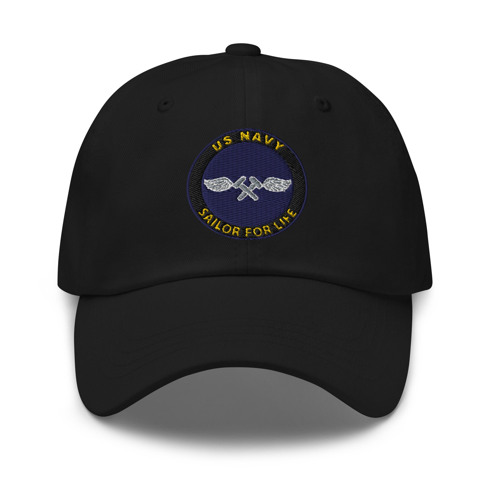 US Navy Aviation Structural Mechanic Navy AM Sailor For Life Embroidered Dad Hat