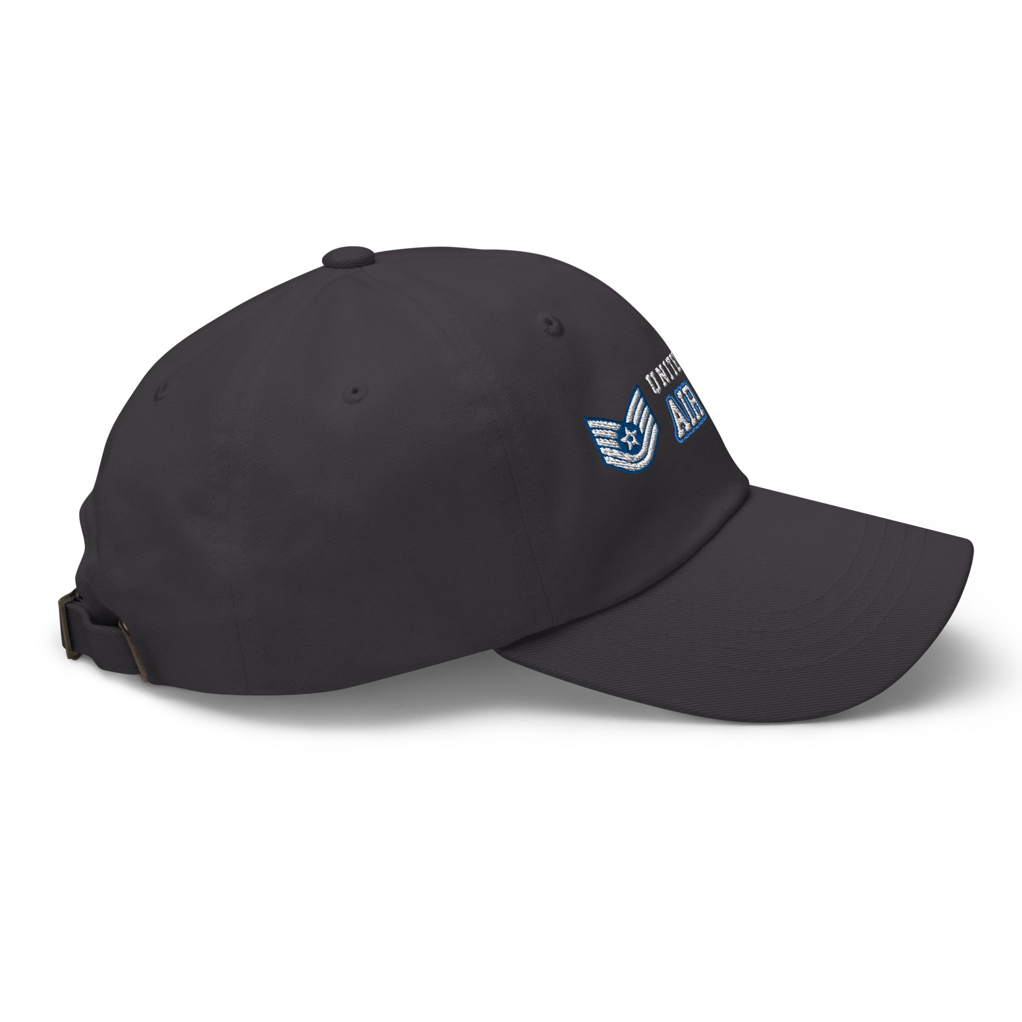 US Air Force E-6 Technical Sergeant TSgt Ranks/Insignia Embroidered Dad Hat