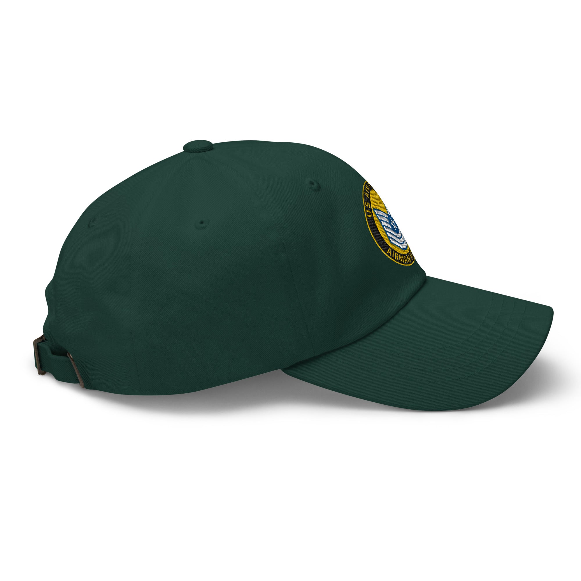 US Air Force E-7 Old Style Airman For Life Embroidered Dad Hat
