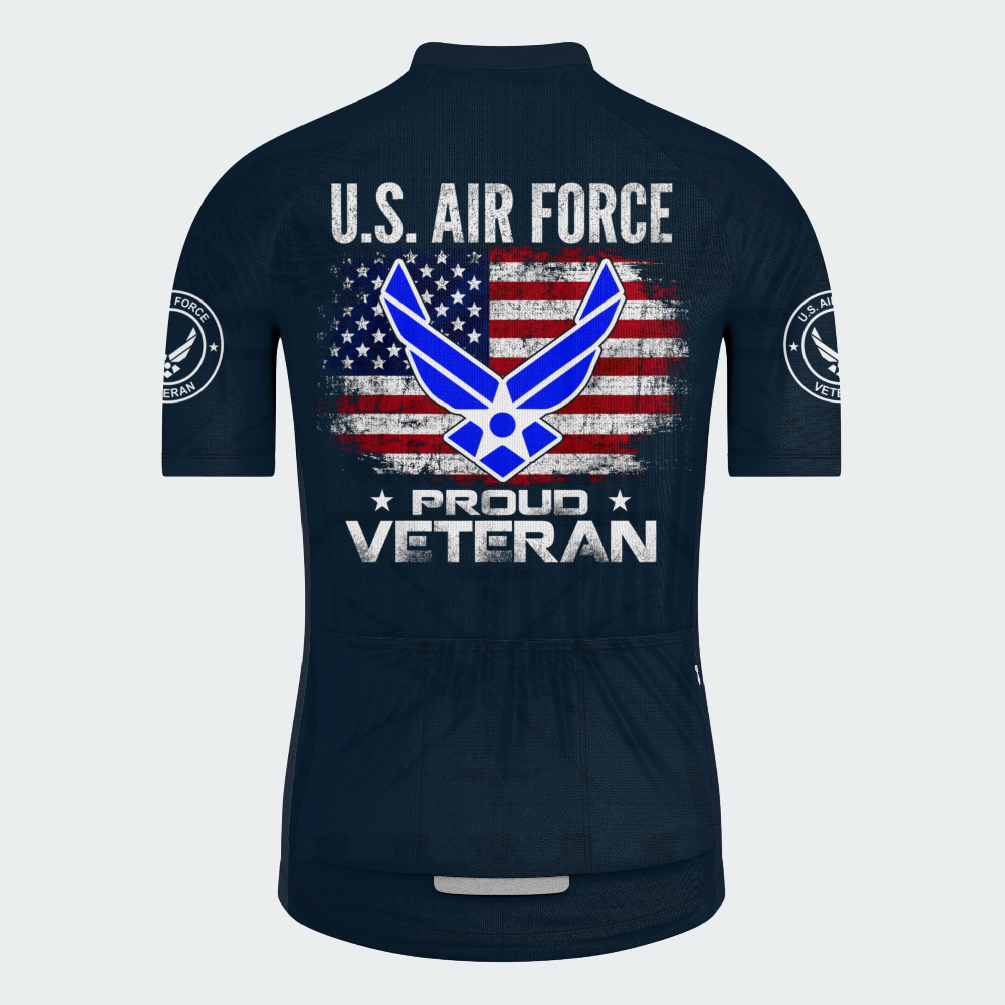 Men’s U.S. Air Force Proud Veteran Cycling Jersey & Kit