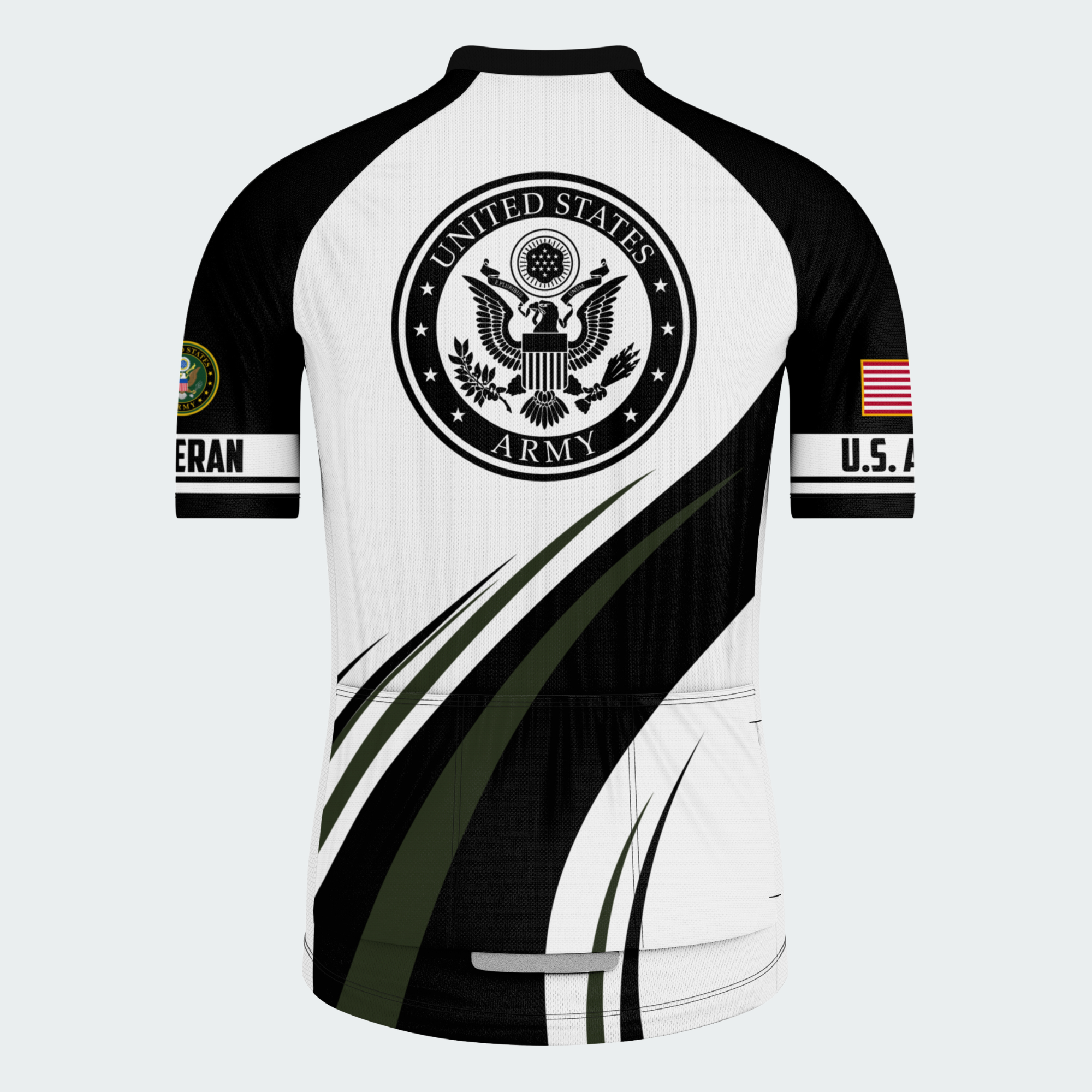 Men’s Personalized USA Veteran Pride Cycling Jersey & Kit