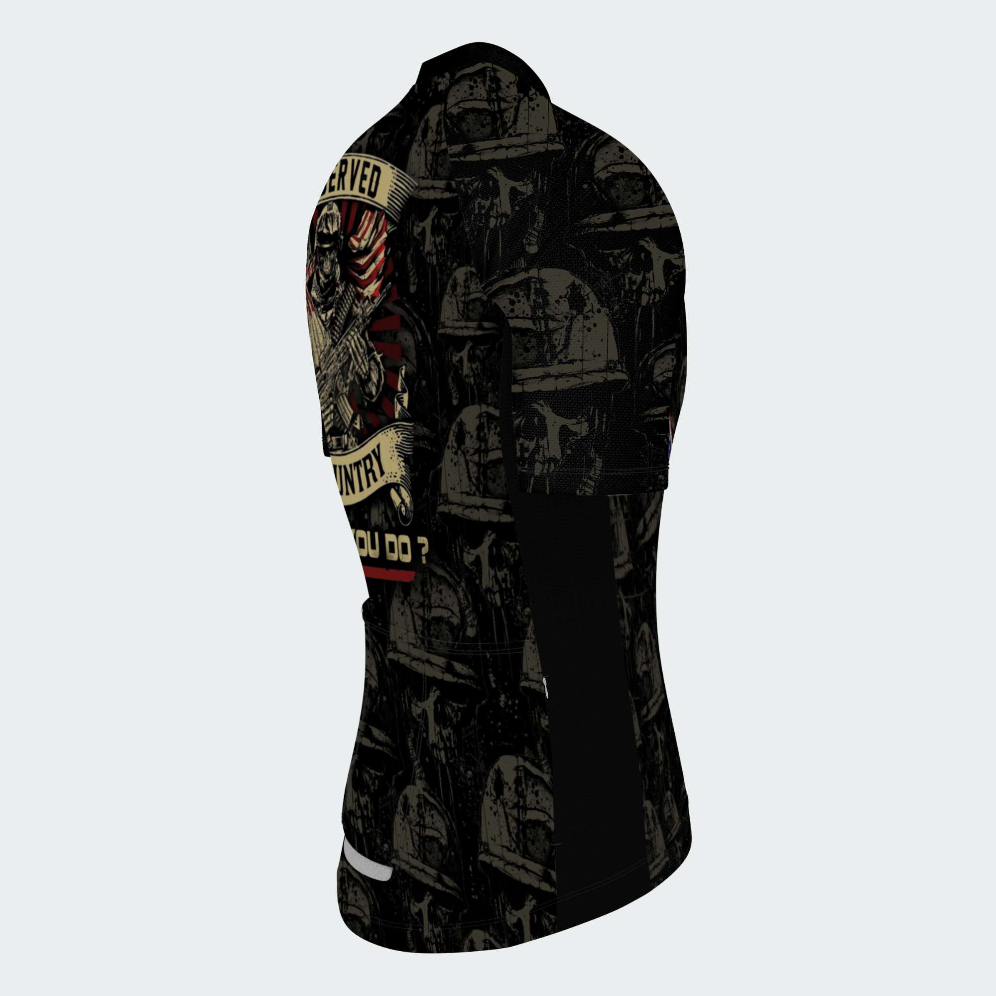 Men’s Personalized I Served My Country Army Veteran Cycling Jersey & Kit
