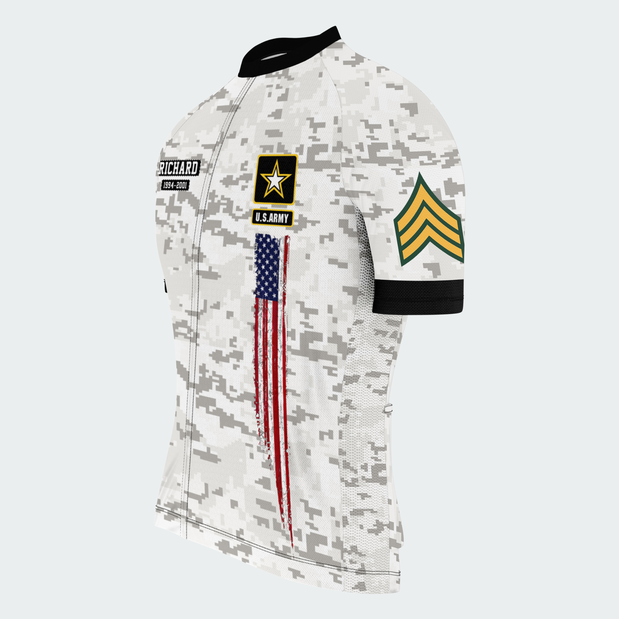 Men’s Personalized Too Old To Fight Army Veteran Cycling Jersey & Kit