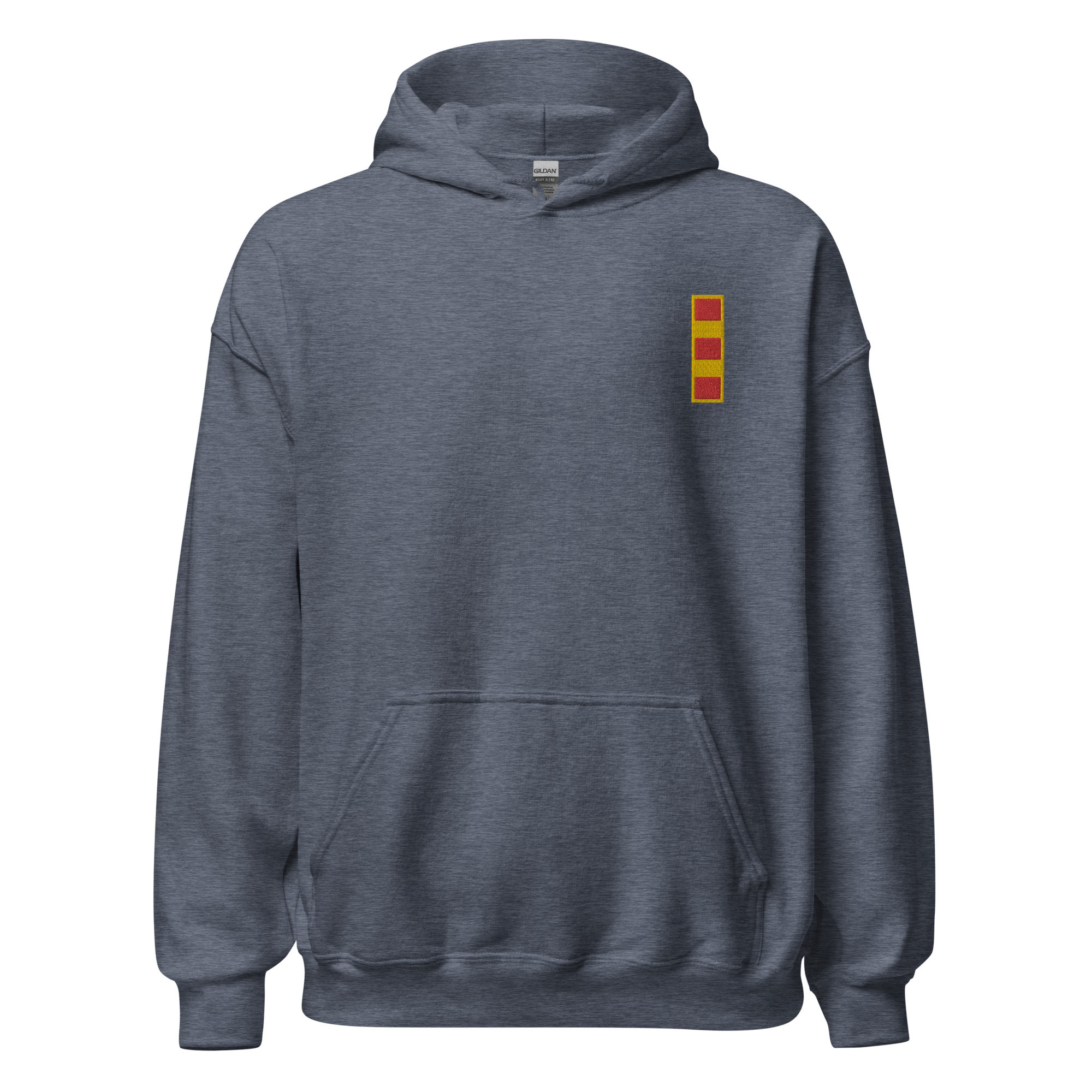 Custom MARlNE Ranks, Insignia Embroidered Unisex Hoodie