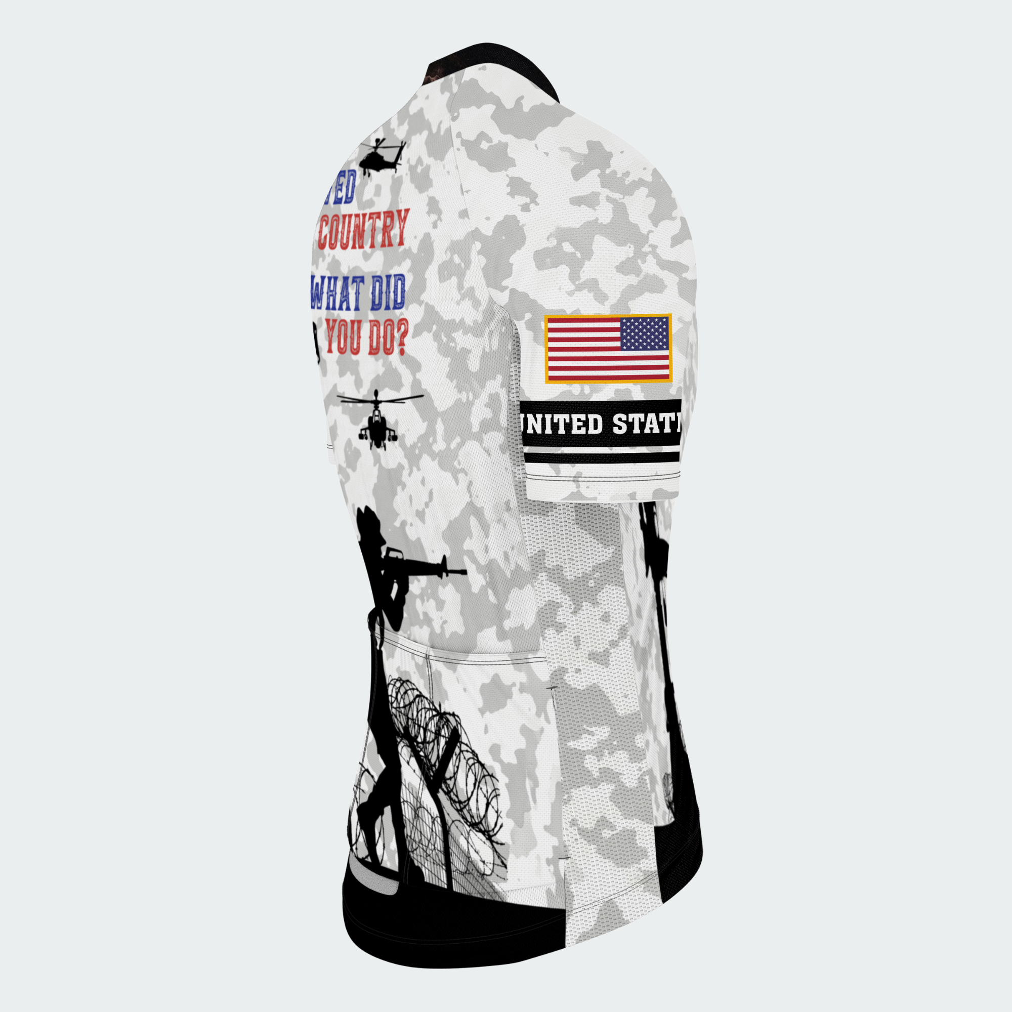 Men’s Veteran I Served My Country Cycling Jersey & Kit