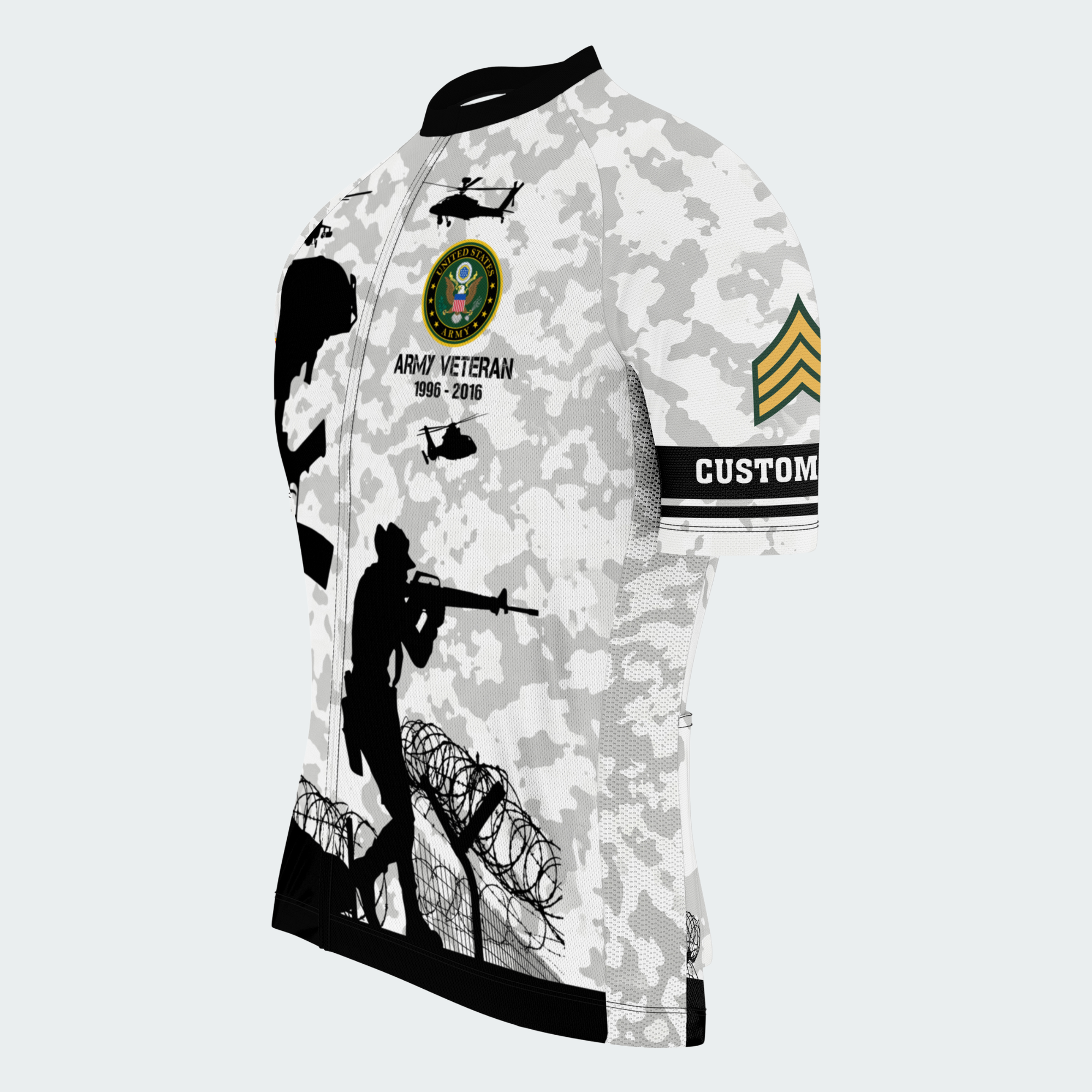 Men’s Veteran I Served My Country Cycling Jersey & Kit