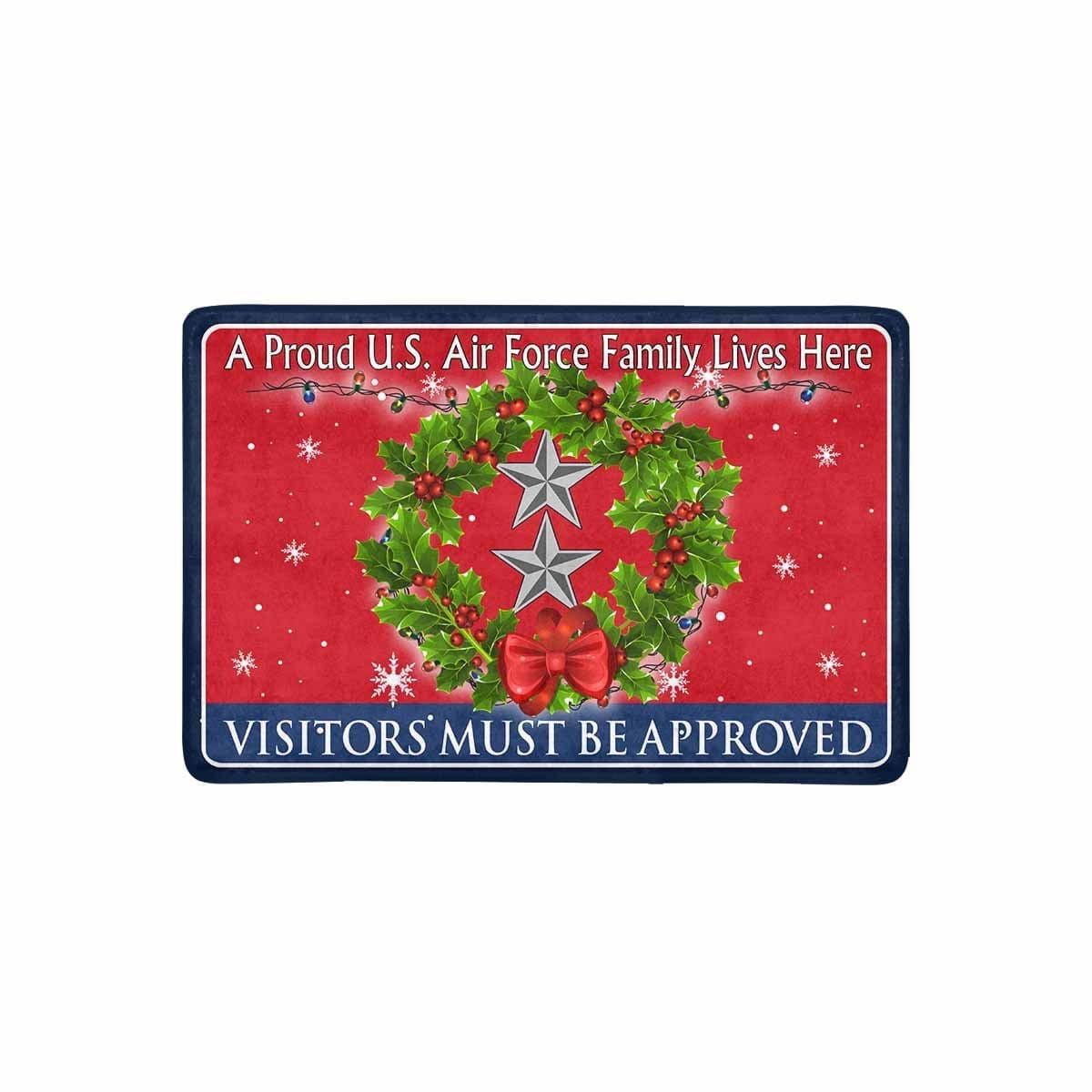 :US Air Force O-8 Major General Maj G O8 General Officer Ranks - Visitors must be approved-Doormat-USAF-Ranks-Veterans Nation