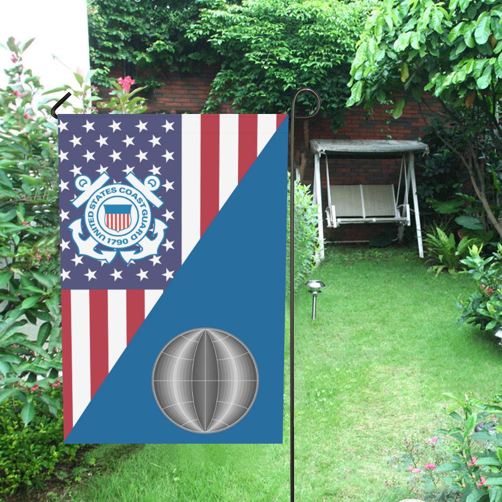 US Coast Guard Electrician's Mate EM Garden Flag/Yard Flag 12 inches x 18 inches-GDFlag-USCG-Rate-Veterans Nation
