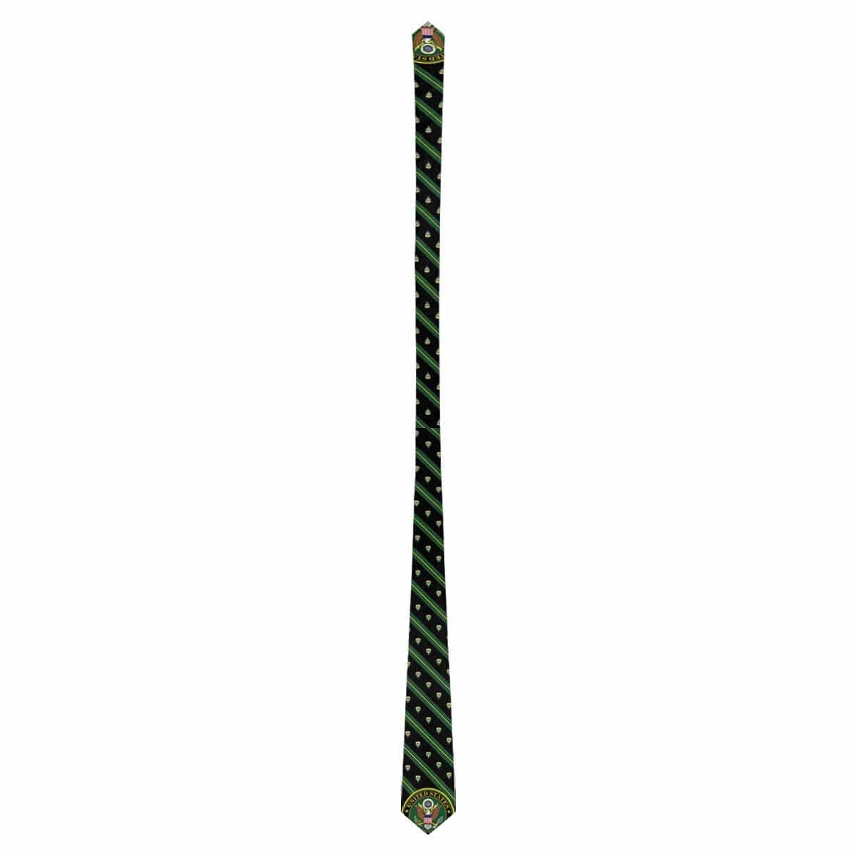 US Army E-6 SPC Classic Necktie (Two Sides)-Necktie-Army-Ranks-Veterans Nation