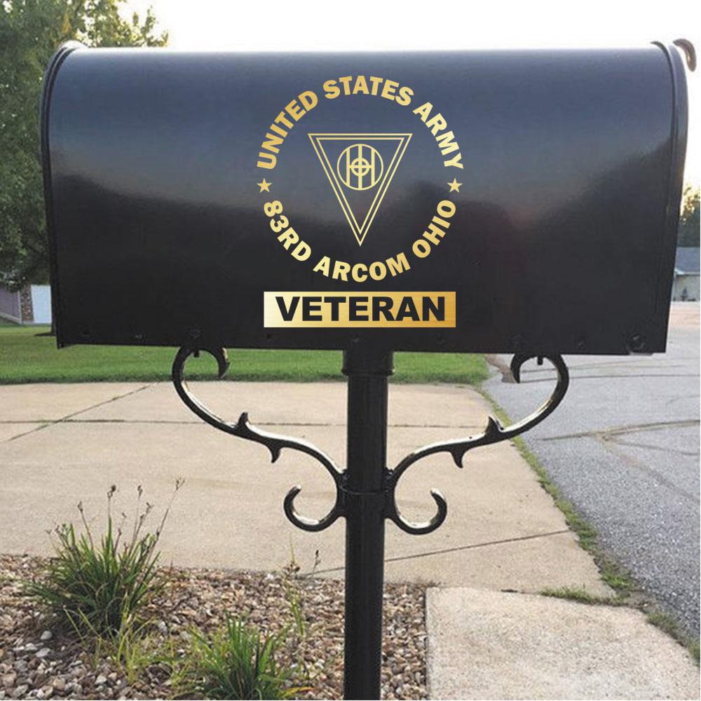US Army 83rd ARCOM Ohio Clear Stickers-Decal-Army-CSIB-Veterans Nation