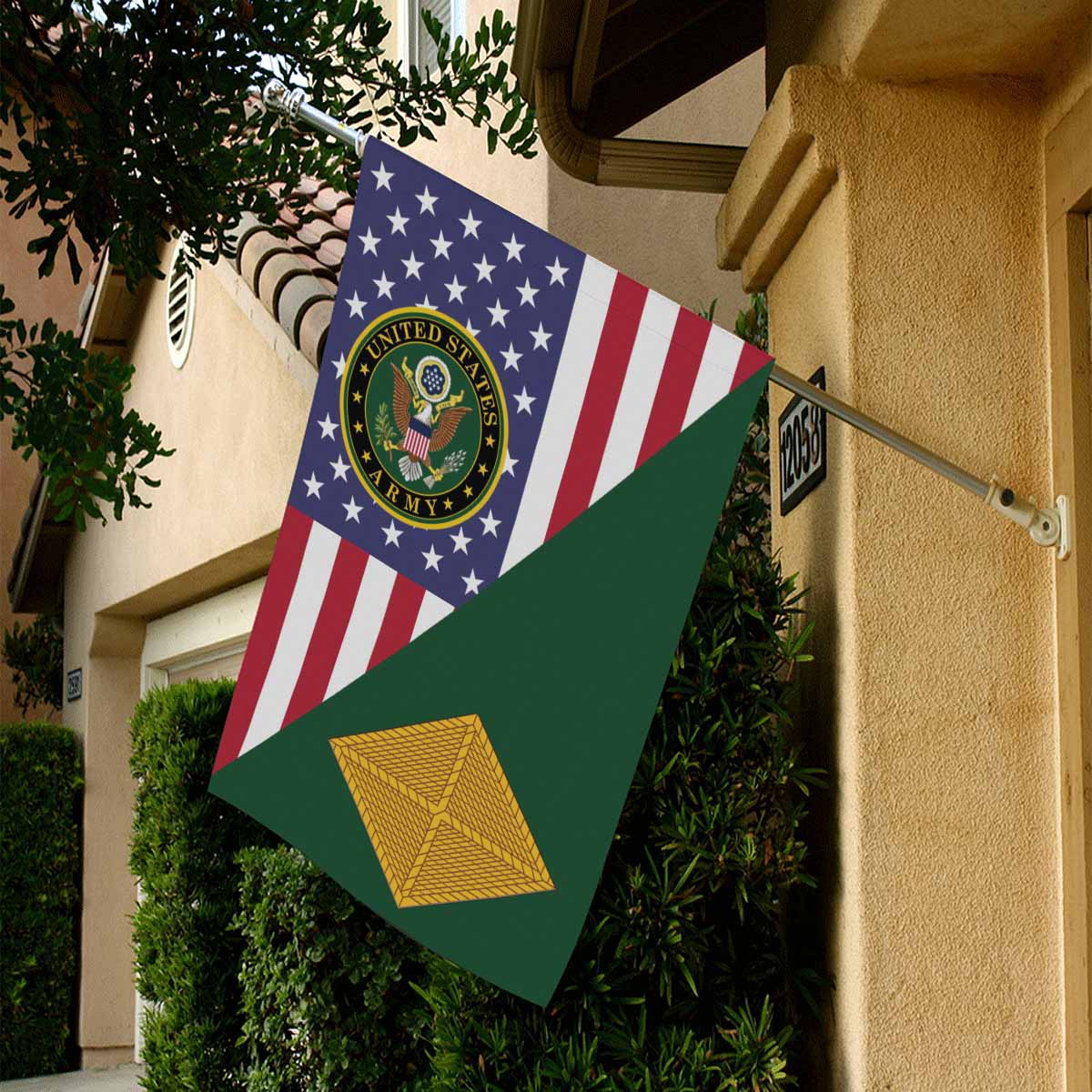 US Army Finance Corps House Flag 28 Inch x 40 Inch Twin-Side Printing-HouseFlag-Army-Branch-Veterans Nation