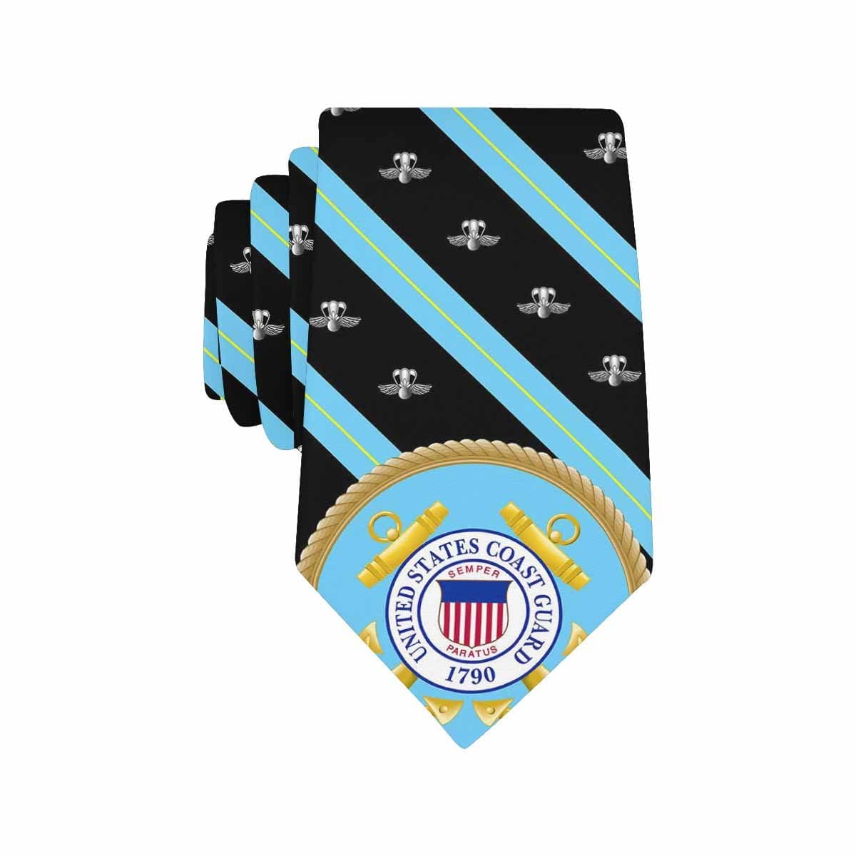USCG AST Classic Necktie (Two Sides)-Necktie-USCG-Rate-Veterans Nation
