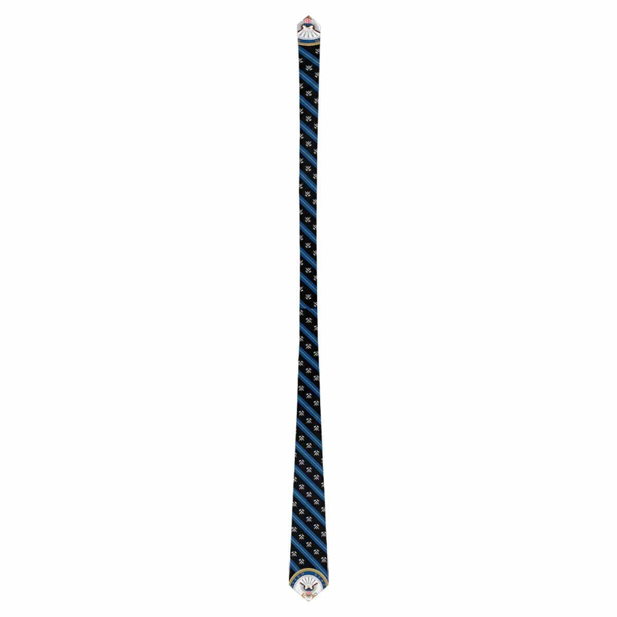 US Navy Hull Maintenance Technician Navy HT Classic Necktie (Two Sides)-Necktie-Navvy-Rate-Veterans Nation