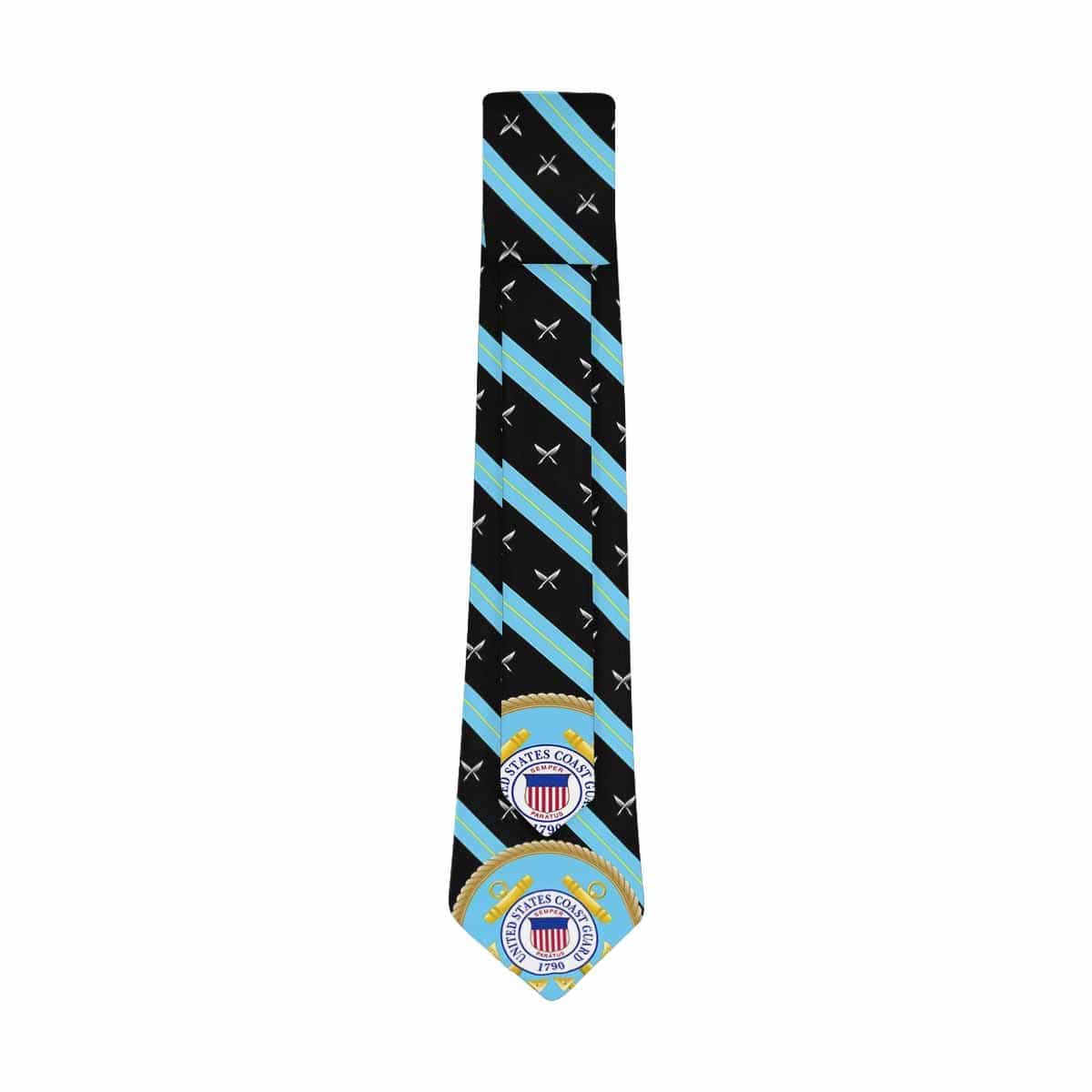 USCG YN Classic Necktie (Two Sides)-Necktie-USCG-Rate-Veterans Nation