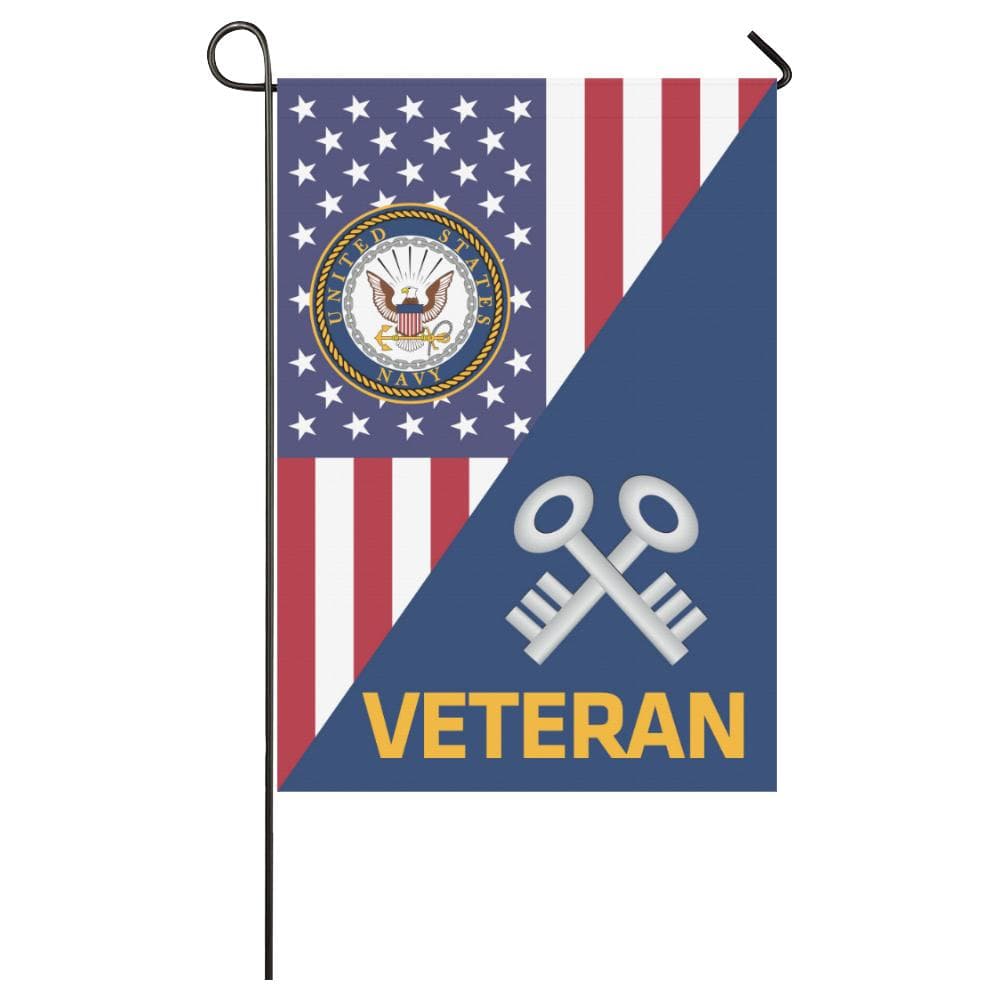 US Navy Logistics specialist Navy LS Veteran House Flag 28 inches x 40 inches Twin-Side Printing-HouseFlag-Navy-Rate-Veterans Nation