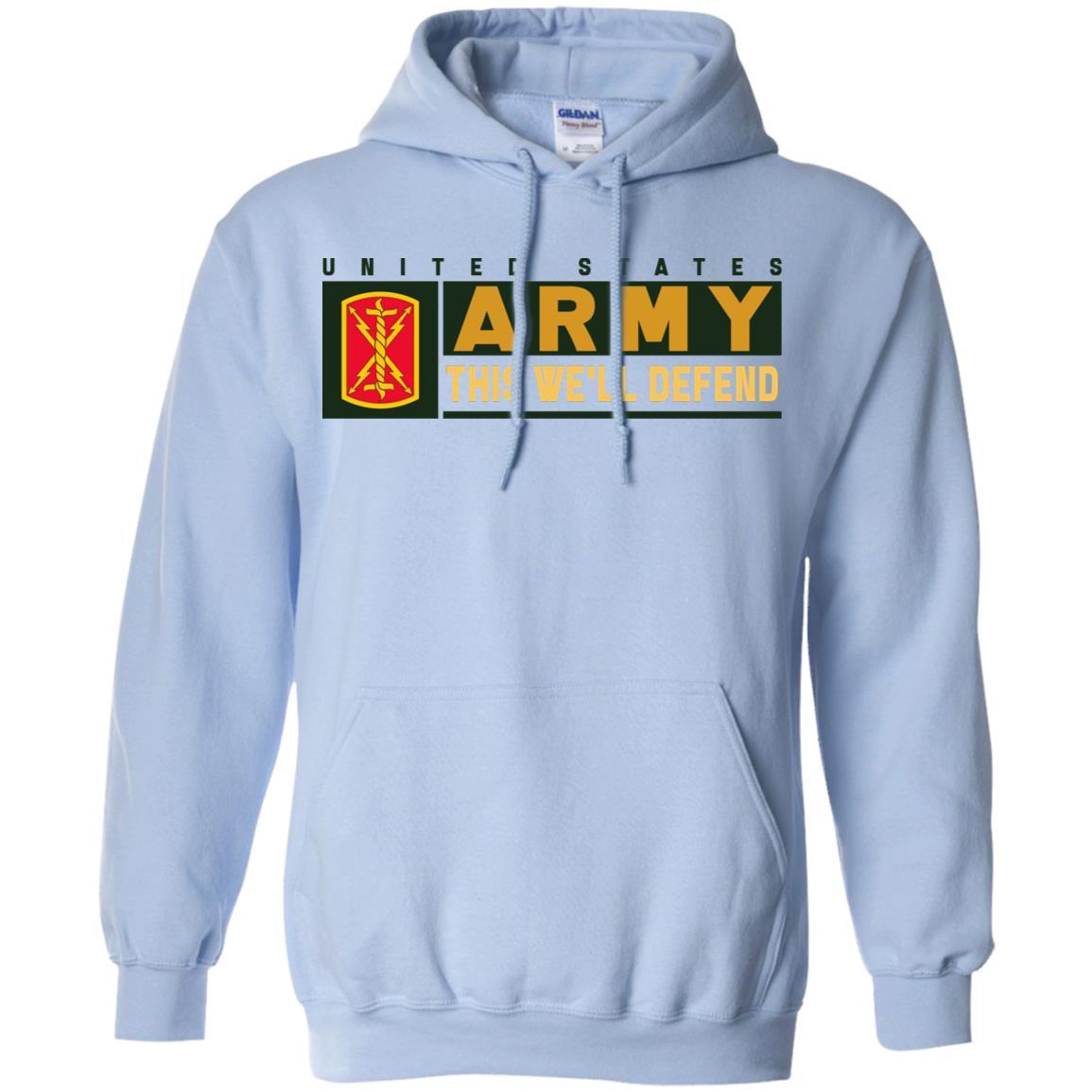 US Army 17TH FIRST ARTILLERY BRIGADE- This We'll Defend T-Shirt On Front For Men-TShirt-Army-Veterans Nation