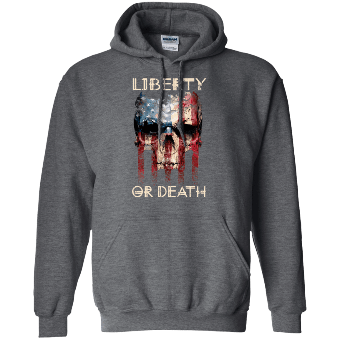Military T-Shirt "LIBERTY OR DEATH SHIRT"-TShirt-General-Veterans Nation